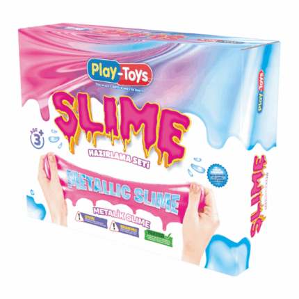 DIY Слайм Набор металлический Набор Play Toys Metallic DIY Slime Set привнесет блеск и сияние в творческое времяпрепровождение.В комплекте есть все необходимое для создания сверкающего металлического слайма. Этот набор способствует сенсорному исследованию и практическому обучению через увлекательную науку о слаймах.Ключевые особенности: 	Полный набор для создания металлического блестящего слайма 	Способствует сенсорной игре и успокаивает детей 	Одобрен STEM для образовательного и интерактивного веселья 	Безопасные, проверенные и простые в использовании материалы, подходящие для молодых исследователейЭтот металлический слайм идеален для стимулирования креативности, концентрации и тактильного исследования в безопасной и увлекательной форме.