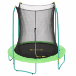Bestway Батут Xtreme Air, 244 см x 220 см, до 80 кг Батут Bestway Xtreme Air — это отличное решение для активного отдыха детей и взрослых. Прочная конструкция, удобная сборка и дополнительные элементы безопасности делают этот батут идеальным выбором для вашего двора.Характеристики: 	Размеры: 2,44 м x 2,20 м 	Максимальная нагрузка: 80 кг (175 фунтов) 	Вес: 38 кг (83,8 фунта)Особенности: 	Оцинкованная сталь с порошковым покрытием для защиты от ржавчины и коррозии. 	Материалы, устойчивые к ультрафиолету. 	Полностью закрытый чехол без зазоров и вход в форме L с застёжками. 	Запатентованная технология QuickSpring для удобной сборки. 	Мягкие пенопластовые стойки для дополнительной защиты. 	48 оцинкованных пружин для улучшенной упругости и поддержки. 	Простая сборка с пружинами и болтовыми соединениями. 	Прочная картонная упаковка с иллюстрациями.Преимущества: 	Лёгкая и безопасная сборка. 	Дополнительная защита для пользователей благодаря мягким элементам. 	Устойчивость к погодным условиям.Рекомендован для детей от 6 лет и старше. Батут Xtreme Air обеспечит весёлое времяпрепровождение и полезную физическую активность для всей семьи.