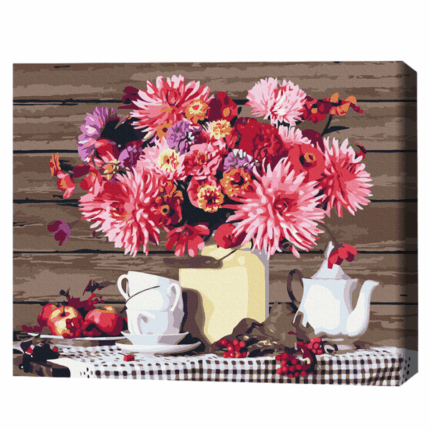 Pictură pe numere 40*50 cm (în cutie) – Natură statică de țară