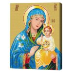 Pictură pe numere 40х50 cm (fără cutie) — Culoare care nu se estompează Setul include: 	pânză de bumbac cu o diagramă numerotată a imaginii, pe o ramă de lemn 	3 perii de diferite grosimi 	vopsele acrilice numerotate 	monturi pentru fixare pe perete