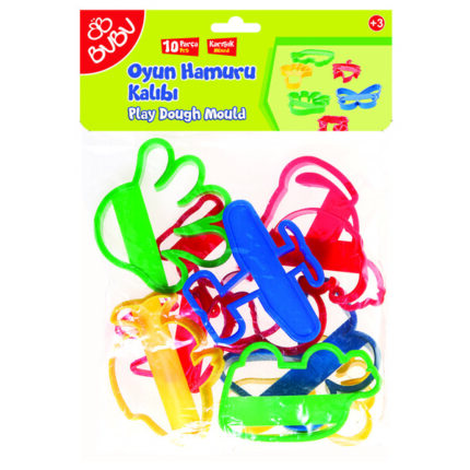 Cuttere pentru plastilină, 10 buc