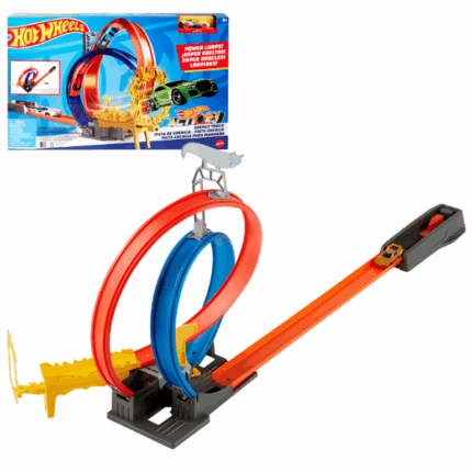 Hot Wheels Игровой набор «Energy Track» с 1 машинкой Испытайте максимальный драйв с Hot Wheels Energy Track – набором, который предлагает захватывающие трюки и головокружительную скорость! Запустите машинку, пройдите двойную петлю, преодолейте огненное кольцо и доберитесь до финиша. Рычаг управления позволяет детям самостоятельно двигать огненное кольцо, создавая новые испытания.Особенности: 	Двойная петля для максимального ускорения 	Огненное кольцо с регулируемым положением 	Рычаг управления, добавляющий интерактивности 	В комплекте 1 машинка Hot Wheels 	Идеальный подарок для детей от 5 летИспытайте скорость, выполните головокружительные трюки и станьте чемпионом с Hot Wheels Energy Track!