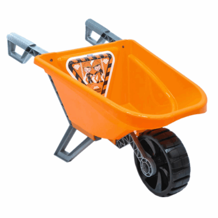Roabă pentru copii „Expert”, orange Roabă pentru copii „Expert” este cel mai bun cadou.Avantaje: 	Mânere confortabile. 	Roată mare și lată pentru o mișcare ușoară. 	Stand pentru durabilitate. 	Toate colțurile și suprafețele sunt prelucrate cu atenție. 	O jucărie pentru joacă în aer liber și în interior. 	Roata se rotește fără zgomot excesiv. 	Culoare vibrantă și bogată 	Jocurile cu roaba dezvoltă abilitățile motorii, coordonarea și concentrarea.Toate jucăriile TM „Maximus” sunt fabricate din plastic certificat de înaltă calitate și coloranți alimentari siguri.