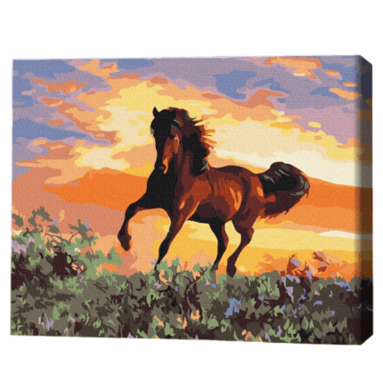 Pictură pe numere 30*40 сm (fără cutie) – Cal