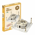 3D пазл “Тадж-Махал”, 39 элементов 3D пазл “Тадж-Махал” от  CubicFun очень интересная головоломка для всей семьи. Вместе собирая 3D пазл со своими детьми, вы  можете им рассказать о том что великолепная архитектура в восточном стиле не позволяет оторвать взгляд. Современное чудо света расположено в городе Агра в Индии. Оно было возведено в знак любви. Это усыпальница для жены Шах-Джахана. Миллионы туристов приезжают сюда для того, чтобы увидеть его своими глазами и запомнить мавзолей на всю жизнь. От других памятников Тадж-Махал отличается своей тишиной и величием. К тому же, он поражает своей историей.3D пазлы удивительное хобби которое развивает не только логического мышления, мелкую моторику, усидчивости и аккуратность, но и учит многому интересному о мире за весело проведенном времени в кругу семьи.