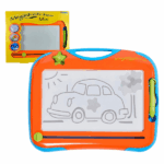 Магнитная доска для рисования Mini Megasketcher, Tomy Mini Megasketcher – это идеальное решение для путешествий, обеспечивающее часы развлечений и способствующее развитию воображения вашего ребенка. 	Удобство в использовании: В комплект входит стилус и аксессуар, позволяющий вашему ребенку писать и создавать собственные модели. 	Качественный экран: Экран высокого качества позволяет начинающим художникам рисовать четкие и ясные изображения. 	Многоразовое использование: С помощью скользящего ластика дети могут рисовать снова и снова.
