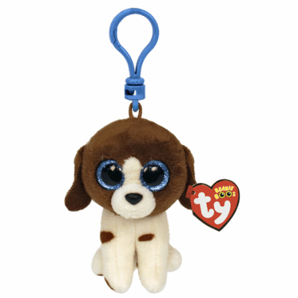 Breloc — cățeluș Muddles 12 cm (Beanie boos clip) TY Incorporation – sunt jucării de pluș distractive și inofensive, care sunt extrem de populare printre copiii din întreaga lume. Sunt fabricate din materiale anti-alergice plăcute la atingere, ecologice și de calitate înaltă. În producția lor au fost implicate echipamente de ultimă generație.Muddles poate părea murdar, dar acest cățel de pluș maro și alb e mereu pregătit să meargă cu tine oriunde!Caracteristici: 	Fabricat din material Ty Silk super moale 	Ochii mari albaștri cu sclipici 	Cel mai dulce cățeluș cu pete 	Perfect pentru iubitorii de câini 	Include inima oficială Ty cu data nașterii și poezie 	Doar curățare la suprafață 	Breloc: 12 cmZi de naștere: 22 iuliePoezie:Ador să sar prin bălți cu noroi,De-asta îmi zice toată lumea „Murdărici”!