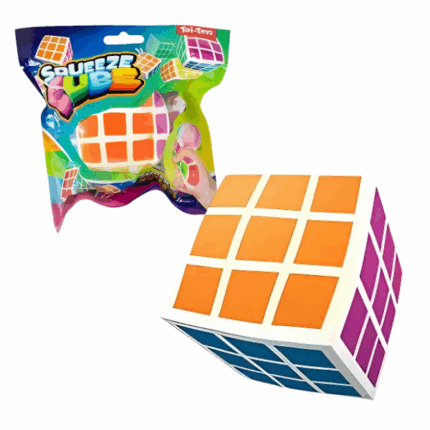 Jucărie antistres «Magic Puzzle» O jucărie antistres unică sub formă de cub magic! Fabricat din silicon moale, cubul poate fi strâns, întins și răsucit pentru o experiență de joacă relaxantă și distractivă. Ideal pentru reducerea stresului, dezvoltarea motricității fine și pentru momente de relaxare. Dimensiunea compactă de 6 x 6 cm îl face perfect pentru acasă, la școală sau în călătorii.Caracteristici: 	Material: silicon 	Potrivit pentru copii de la 3 ani