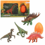 Dinozaur cu ou surpriză «Lumea Dinozaurilor», în as. Pătrundeți în fascinanta lume a dinozaurilor cu acest set de la Toi-Toys! Fiecare dinozaur ascunde în interior un ou surpriză, care la deschidere dezvăluie accesorii suplimentare pentru joacă. În sortiment se regăsesc 12 tipuri diferite de dinozauri, perfecte pentru a colecționa întreaga colecție și a vă distra pe cinste. Ideal pentru dezvoltarea imaginației și colecționare.Caracteristici: 	Setul include: dinozaur și ou surpriză 	Material: plastic de calitate 	Recomandat copiilor de la 3 ani
