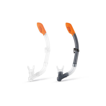 INTEX Tub de respirat pentru scufundări și snorkeling «Easy-Flow, 8+, 2 culori Tub pentru snorkeling „Easy-Flow”, de la 8 ani (Intex 55929).Tubul pentru înot sub apă Intex 55929 dispune de un bocal moale și elastic, care își poate schimba poziția liber. Are un vârf protector pentru a împiedica pătrunderea apei în tub.Vârstă: de la 8 aniProducător: Intex