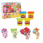 Набор для творчества Play-Doh с героями Набор для творчества Play-Doh с героями – это идеальный комплект для детей, которые любят создавать, лепить и фантазировать. В наборе содержатся разноцветные пластилины Play-Doh и фигурки любимых героев, с помощью которых можно создать множество интересных историй и сцен. Малыши могут лепить различные детали, комбинировать цвета и развивать свою фантазию. Набор поможет развивать творческие способности, моторику и усидчивость. Отлично подходит для детей от 3 лет, а разнообразие фигурок делает игру увлекательной и незабываемой!