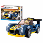Set de construcție „Mașină de curse LeMans”, 154 elem. Constructorul “Mașina de curse LeMans” este un set captivant de asamblare care permite crearea unui model detaliat de mașină de curse, inspirat din celebra serie LeMans. Setul include 154 de piese, care se îmbină ușor pentru a construi un model detaliat. Acest constructor ajută la dezvoltarea gândirii spațiale, atenției la detalii și abilităților motorii ale copilului. Această model va fi un cadou excelent pentru toți pasionații de mașini, curse și construcție.