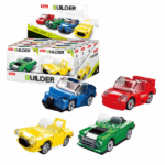 Set de construcție ”Construiește un automobil”, 4 modele, de la 44 pînă la 45 elem. Constructorul Builder este prezentat în sortiment. Fiecare kit este un model interesant și unic care reprezintă un model de automobi.Numărul de piese variază în funcție de set.Constructorul este o jucărie educațională minunată. Un set bun de construcție pentru copii deschide spațiu pentru creativitate, oferă copilului posibilitatea de a-și arăta abilitățile și ajută la dezvoltarea acestora. Produsul este fabricat din plastic ecologic și respectă standardele sanitare și tehnice și standardele de calitate.Setul de construcție Sluban este un cadou minunat pentru un copil. Asamblarea unui set de construcție este o activitate fascinantă atât pentru băieți, cât și pentru fete. Un copil poate construi o mașină, un castel sau o fortăreață cu propriile mâini și apoi să se joace cu ele. Seturile de la producătorul Sluban dezvoltă gândirea logică și percepția tridimensională a copilului.