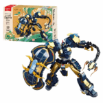 Set de construcție «Robot — Țestoasa neagră», 685 elem. Set de construcție SLUBAN „Țestoasa Neagră” este un robot legendar inspirat din mitologia chineză — unul dintre cele patru simboluri sacre care întruchipează protecția și înțelepciunea. Acest set este ideal pentru copiii pasionați de construcții și povești cu eroi fantastici.Setul conține 685 de piese durabile din plastic ABS sigur și are dimensiuni de 27 × 20 cm după asamblare. Instrucțiunile detaliate pas cu pas îi vor ghida pe cei mici în construirea robotului, stimulându-le gândirea logică, creativitatea și coordonarea mână-ochi.Caracteristici: 	685 de piese 	Dimensiune model final: 27 × 20 cm 	Design oriental inspirat din simbolurile Chinei antice 	Recomandat copiilor de la 6 ani 	Material ABS non-toxic, sigur și durabil 	Instrucțiuni clare incluseUn cadou educativ excelent pentru ziua de naștere, Ziua Copilului sau Crăciun!