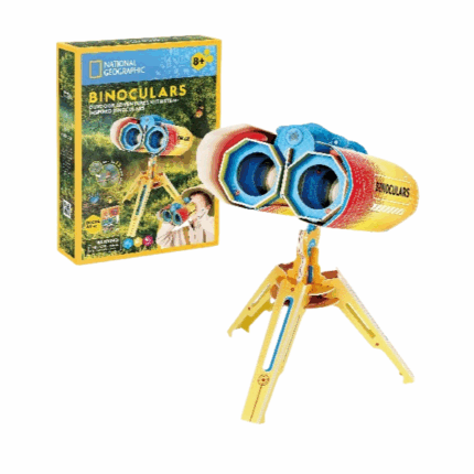 3D puzzle «Binoclu», 49 elemente Puzzle 3D puzzle Binoclu, de la CubicFun este un joc de puzzle foarte interesant pentru întreaga familie.În timul jocului cu 3D puzzle împreună cu copiii tăi, le poți spune că binoclu este un dispozitiv optic format din două telescoape paralele și conectate pentru observarea obiectelor îndepărtate cu doi ochi: datorită acestui fapt, observatorul vede o imagine stereoscopică (spre deosebire de telescop).Un hobby uimitor care dezvoltă nu numai gândirea logică, abilitățile motorii fine, perseverența și acuratețea, dar învață și o mulțime de lucruri interesante despre natură, în timp ce te distrezi cu familia ta.