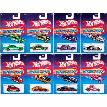 Hot Wheels Ultra Hots Металлические Машинки, (асс.) Создайте коллекцию Hot Wheels с тематическими машинками или грузовиками в масштабе 1:64. Каждая модель отличается улучшенным оформлением по сравнению с базовыми машинами Hot Wheels, с аутентичными деталями и высоким качеством исполнения, которое понравится автолюбителям любого возраста.Игрушечные автомобили и грузовики Hot Wheels вдохновляют детей на творческое storytelling и поощряют самостоятельную игру. Некоторые из автомобилей официально лицензированы, что увеличивает их коллекционную ценность, и с разными сериями, выпускаемыми в течение года, дети и коллекционеры захотят собрать их все.Машинки и грузовики Hot Wheels — отличные подарки на дни рождения, праздники или просто так!