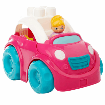 Автомобиль Mega Bloks Набор больших удобных блоков с автомобилем и водителем. Машина позволяет устанавливать блоки, из которых можно построить любую конструкцию. После игры блоки можно положить внутрь автомобиля. Водителя можно вынуть из кабины и поставить на блоки. Этот набор станет отличным инструментом для развития творческого мышления и моторики у детей!
