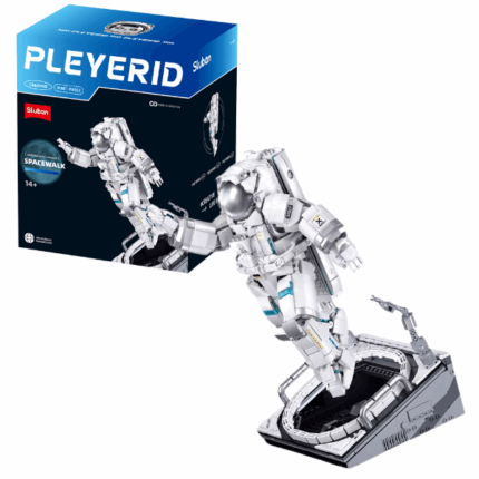 Set de construcție «Astronaut», 1401 elem. Setul de construcție SLUBAN "Astronaut" este o activitate captivantă și, totodată, un element decorativ impresionant. Conține toate piesele necesare pentru a construi o figurină detaliată a unui astronaut care iese din trapa navei spațiale.Brațele și picioarele sunt mobile și pot fi poziționate diferit. Costumul detaliat și suportul sub formă de trapă redau perfect atmosfera spațială.Caracteristici: 	Dimensiunea figurinei asamblate: 27,5 cm x 17,2 cm 	Elemente mobile 	Design original și realist 	Recomandat pentru copii de peste 14 ani 	Materiale de calitate și sigureOferiți copiilor un timp liber memorabil și creativ!
