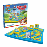 Настольная игра Guess Who? «Щенячий Патруль» Райдер и его собачки. Команда на все сто! Маршал, Раббл, Чейз, Рокки, Зума, Скай — это команда Щенячьего Патруля. Эти смелые собачки приходят на помощь, когда люди нуждаются в них! Под руководством мальчика по имени Райдер команда храбрых щенков справляется с разными задачами. У них уже много достижений. Например, спасли город от злого мэра Хамдингера, который начал создавать хаос, или помогли птеродактилю с поврежденным крылом. Их команда умеет находить союзников, например, сообразительного таксика Либерти. В составе щенячьей команды есть также Эверест, которую вы найдете на карточках! Появляется и Чикалетта — курочка мэра, которая путешествует в её красной сумочке. Проводить время с такой дружной командой — настоящее удовольствие! С этой игрой это становится возможным — ведь для отважных щенков нет ничего невозможного!Правила игры GUESS WHO Щенячий ПатрульКаждый игрок получает по одной игровой доске с персонажами. Перед началом игры вставьте карточки в соответствующие ячейки и наклоните их назад, чтобы открыть все окошки. Затем перемешайте тайные карты. Игроки вытягивают по одной карте и помещают её в специальное место на своей доске. Игру начинает самый младший игрок. Игроки по очереди задают вопросы, чтобы угадать, какой персонаж скрыт на тайной карте соперника. Важно: вопросы должны быть так сформулированы, чтобы ответом могло быть только "ДА" или "НЕТ". После каждого ответа игрок закрывает неподходящих персонажей. Побеждает тот, кто правильно угадает персонажа соперника во время своего хода.Состав: 2 игровые доски, 48 карточек персонажей, 24 тайные карты.Характеристики: Количество игроков: 2, Возраст: от 6 лет, Время игры: 15 минут.