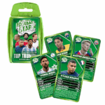 Настольная игра Top Trumps Specials «World Football Stars» Погрузитесь в захватывающий мир футбола с коллекционной настольной игрой Top Trumps Specials "World Football Stars"! В набор входят карты с известными футболистами, такими как Лионель Месси, Килиан Мбаппе, Сэм Керр и Мартин Эдегор. Каждая карта содержит подробные статистические данные: количество матчей, голов, титулов, год рождения и рейтинг Top Trumps — всё, чтобы оценить навыки и достижения игроков.Правила просты и увлекательны: игроки получают карты и по очереди выбирают лучший показатель своей верхней карты. Побеждает тот, у кого значение больше, и забирает карты раунда. Цель — собрать все карты и стать победителем.Удобный пластиковый футляр позволяет взять игру с собой куда угодно — на отдых, в дорогу или в гости. Игра подходит детям от 6 лет и взрослым, не ограничена по количеству участников и гарантирует часы увлекательного досуга.
