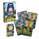 Настольная игра Top Trumps «World Football Stars 200» (стартовый набор) Top Trumps: World Football Stars – Top 200 Starter Kit — это коллекционная карточная игра для поклонников футбола всех возрастов. Внутри — 200 карт с самыми известными звёздами мирового футбола: от легенд до восходящих талантов. Игроки сравнивают характеристики игроков (например, голы, техника, возраст), чтобы выиграть карты соперников. Стартовый набор включает удобный пластиковый футляр, правила и карты для начала игры. Это отличная возможность узнать больше о футболистах и весело провести время.Начни собирать всех лучших футболистов мира с набором Top Trumps TOP 200! В коллекции — игроки из Англии, Европы, США, Германии, Испании, Ближнего Востока, среди них и мужчины, и женщины. Всего доступно 6 коллекционных паков, в стартовом наборе — первый.Что в комплекте? 1 колода карт Top Trumps 1 бустер-пак «Легенды» 1 стенд-дисплей для коллекции 1 командный лист TTXI (на котором вы можете составить свою собственную команду мечты из карточек игроков, входящих в коллекцию) 1 оригинальная коробка: 17 x 5 x 27 cmИгра подходит детям с 6 лет и взрослым.
