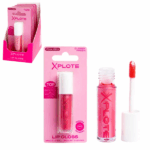 Gloss de buze XPLOTE «Pink Glitz» Oferă buzelor tale o nuanță expresivă cu XPLOTE „Pink Glitz” - transformă look-ul în doar câteva secunde! Acest gloss cu textura sa ușoară și luminoasă oferă buzelor volum natural, o nuanță delicată de roz și un luciu radiant, creând efectul unor buze îngrijite și strălucitoare.Senzația de confort este garantată — glitterul fin și consistența nu încarcă, ci aduc o senzație plăcută și un plus de bucurie pentru simțuri și privire.Avantaje: 	Textură ușoară și luciu intens 	Nuanță naturală 	Hidratare și protecție pentru buze 	Aplicator practic pentru o aplicare precisă 	Volum: 2,5 ml Opriți utilizarea dacă apar iritații.