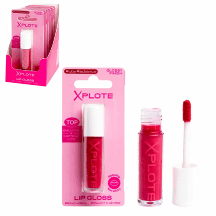 Блеск для губ XPLOTE «Ruby Radiance» Позвольте губам сиять с утонченным рубиновым оттенком Xplote "Ruby Radiance"! Этот высокопигментированный блеск придаёт губам великолепный глянец и создаёт эффект наполненности без ощущения тяжести.Нежная, лёгкая формула быстро впитывается, не липнет и дарит комфортное увлажнение благодаря уходовым компонентам.Преимущества: 	Глянцевый и насыщенный тон 	Формула без липкости, для максимального комфорта 	Придаёт ощущение объёма и ухоженности 	Стильный флакон — удобно носить в сумке 	Упаковка: 2,5 мл