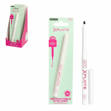Eyeliner XPLOTE «Black Ink» Eyeliner "Black Ink" de la Xplote este instrumentul ideal pentru un look impactant și sofisticat. Formula sa lichidă, cu durată lungă de viață, alunecă ușor pe piele, oferind o culoare neagră intensă și un finisaj impecabil. Potrivit atât pentru un contur subtil și elegant, cât și pentru un machiaj îndrăzneț și dramatic.Beneficii și caracteristici: 	Vârf ultra-subțire de precizie — permite trasarea unor linii fine și definite sau contururi mai groase dintr-o singură mișcare. 	Durată lungă de viață — rezistent la apă și la pete, asigurând un machiaj intact pe tot parcursul zilei. 	Culoare neagră intensă — pigmentare profundă pentru un efect vibrant și atrăgător. 	Textură fluidă și cu uscare rapidă — previne murdărirea și facilitează aplicarea fără efort. 	Versatil — ideal pentru stiluri clasice sau machiaje cat-eye perfecte. Opriți utilizarea dacă apar iritații.