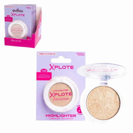 Iluminator XPLOTE «Diamond Dust» Xplote Diamond Dust — strălucește cu eleganțăDescoperă secretul unei pieli radiante cu iluminatorul Diamond Dust de la Xplote. Formula sa pudră ultra-fină se contopește perfect cu pielea, oferind o luminozitate naturală și sofisticată care evidențiază trăsăturile feței cu un finisaj spectaculos.Beneficii și caracteristici: Strălucire intensă — fără particule mari, doar un glow elegant Textură mătăsoasă și ușoară — nu încarcă și se aplică cu finețe Se estompează cu ușurință — perfectă pentru un aspect omogen Rezistență de lungă durată — menține strălucirea toată ziua Nuanță universală — potrivită pentru toate tipurile de pieleFii în centrul atenției cu Xplote Diamond Dust!Ideal pentru un machiaj discret de zi sau un look radiant de seară.Opriți utilizarea dacă apar iritații.