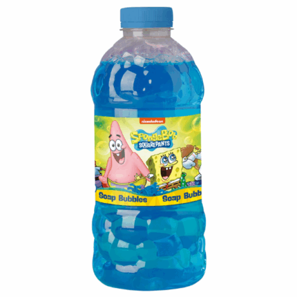 Baloane de săpun «SpongeBob», 1000 ml Scufundă-te într-o lume a distracției cu baloanele de săpun SpongeBob!Copiii pur și simplu adoră să se joace cu aceste bule, care le aduc o distracție și o bucurie incredibile.Lăsați-i pe cei mici să se cufunde în lumea minunată a jocului cu baloanele noastre de săpun SpongeBob și vedeți-i cum se distrează și zâmbesc