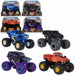 Монстр-трак «Monster Jam» 1:24, в асс. Официальная коллекционная модель монстр-трака "Monster Jam" в масштабе 1:24 — это мощь, стиль и реализм в каждой детали! Каждая машинка отличается проработанным дизайном, настоящими резиновыми шинами BKT и полностью функционирующей подвеской, что делает её идеальной для захватывающих прыжков и эффектных трюков.Инновационная и полностью функциональная подвеска эффективно гасит удары при выполнении высоких прыжков и мощных столкновений, что делает игровой процесс максимально захватывающим и реалистичным. Такая конструкция обеспечивает прочность и долговечность игрушки, позволяя детям наслаждаться безостановочной гонкой и трюками.Собирайте коллекцию моделей Monster Jam, устраивайте собственные захватывающие соревнования и воплощайте самые смелые гоночные сценарии! Эта масштабная модель — отличный подарок для маленьких фанатов экстремальных гонок и коллекционеров.