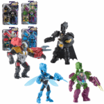 Figurine colecționabile DC „Metal Force Heroes”, as. Scufundă-te în universul DC cu palpitanta colecție Metal Force Heroes – figurine de aproximativ 11 cm care întruchipează personaje emblematice precum Gorilla Grodd, Blue Beetle, Lex Luthor și Batman. Fiecare erou este echipat cu o armură metalică unică și este pregătit de acțiune.Detaliile realiste și dimensiunea compactă oferă noi oportunități pentru jocuri creative și confruntări imaginare.Perfecte atât pentru colecționari, cât și pentru noii fani, figurinele Metal Force sunt o completare esențială a oricărei colecții dedicate lui Batman, Superman și întregului univers DC.Colecționează și alte personaje din gama Metal Force, inclusiv Brainiac și Superman, pentru a-ți completa colecția și a fi pregătit pentru bătălii epice fără sfârșit.Metal Force nu sunt doar jucării – sunt biletul tău către o lume unde supereroii și super-răufăcătorii preferați se înfruntă față în față.Fiecare zi este un nou capitol din propria ta poveste DC.Dă frâu liber imaginației, inventează-ți propriile aventuri și pornește în joc!