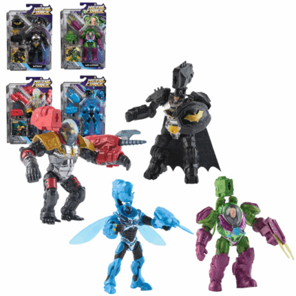Коллекционные фигурки DC «Metal Force Heroes», асс. Погрузитесь во вселенную DC с захватывающей коллекцией Metal Force Heroes — фигурки размером примерно 11 см изображают культовых персонажей, таких как Горилла Гродд, Синий Жук, Лекс Лютор и Бэтмен . Каждый герой облачён в уникальные металлические доспехи и готов к действию.Детализированные фигурки и компактный размер открывают новые уровни для сюжетной игры и воображаемых сражений.Идеальны как для коллекционеров, так и для новых поклонников, фигурки Metal Force — незаменимая часть любой коллекции, посвящённой Бэтмену, Супермену и всей вселенной DC.Соберите дополнительных персонажей из линейки Metal Force, включая Брейниака и Супермена, чтобы завершить свою коллекцию и быть готовыми к бесконечным эпическим битвам.Metal Force — это не просто игрушки. Это билет в мир, где твои любимые супергерои и суперзлодеи встречаются лицом к лицу.Каждый день — новая глава твоей личной истории DC.Включай воображение, придумывай свои приключения и вступай в игру!
