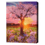 Pictură pe numere 40*50 cm (în cutie) – Inspirație Setul include:• pânză de bumbac cu o diagramă numerotată a imaginii, pe o ramă de lemn• 3 perii de diferite grosimi• vopsele acrilice numerotate• monturi pentru fixare pe perete